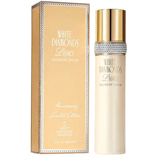 White Diamonds Legacy 100ml EDT Spray for Women by Elizabeth Taylor