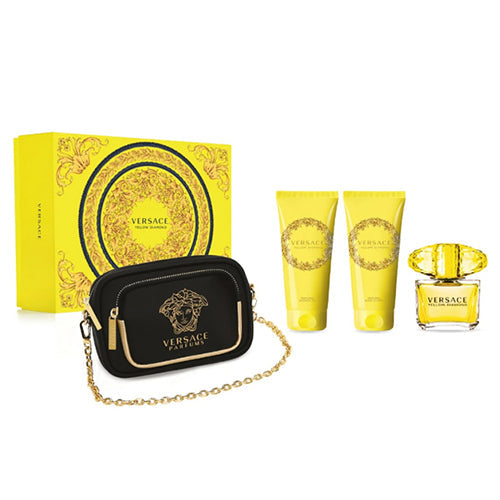 Yellow Diamond 4Pc Gift Set for Women by Versace